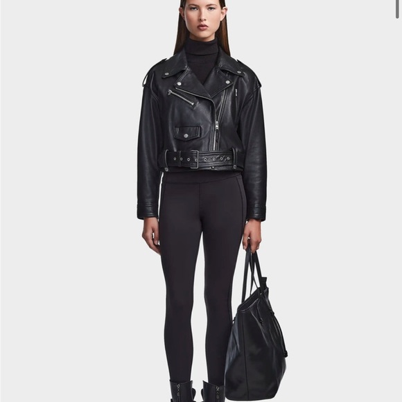 Rudsak women Leather jacket - Picture 6 of 6